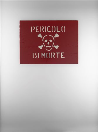 Michelangelo Pistoletto (Biella 1933)  - Pericolo di morte, 1971