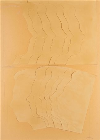 Mario Ceroli (Castel Frentano 1938)  - Profili, 1968