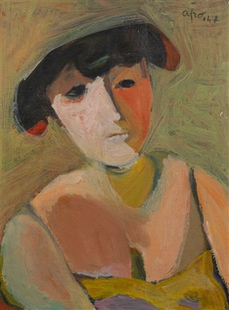 Afro Basaldella (Udine 1912 - Zurigo 1976)  - Ritratto di Maria I, 1947