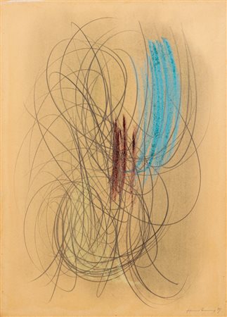 Hans Hartung (Lipsia 1904 - Antibes 1989)  - P1959-88, 1959