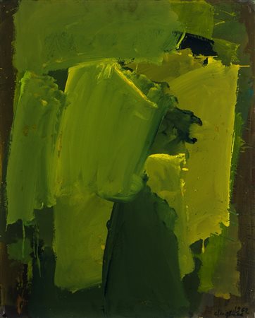 Alfredo Chighine (Milano 1914 - Pisa 1974)  - Senza titolo, 1962