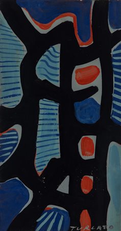 Giulio Turcato (Mantova 1912 - Roma 1995)  - Composizione 