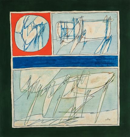 Achille Perilli (Roma 1927 - Orvieto 2021)  - La vita e le opere, 1966