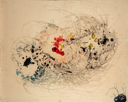 Gianni Dova (Roma 1925 - Pisa 1991)  - Senza titolo