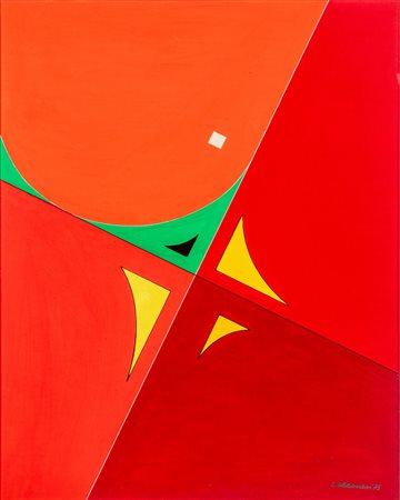 Luigi Veronesi (Milano 1908 - 1998)  - Composizione Q3, 1973