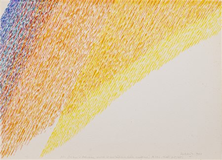 Piero Dorazio (Roma 1927 - Perugia 2005)  - La brace delle parole, 1983