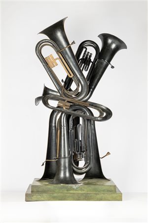 Fernandez Arman (Nizza 1928 - New York 2005)  - Flon flon, 1990