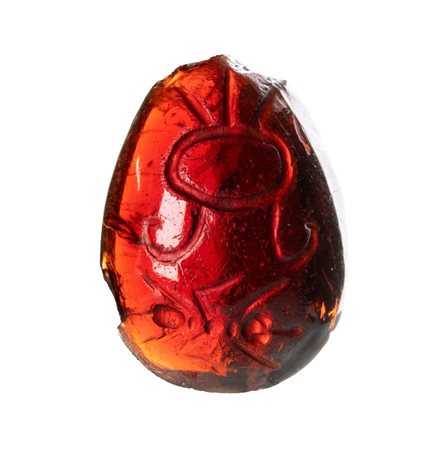 A Roman garnet intaglio. Ant. 