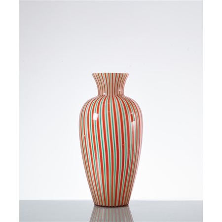 CARLO SCARPA (Attr.le), Vaso in vetro