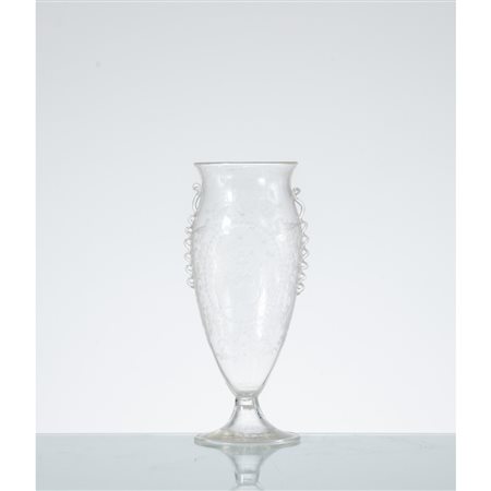 GUIDO BALSAMO STELLA, Vaso in vetro