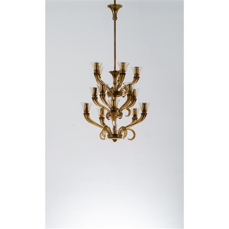 FLAVIO POLI, Lampada a sospensione modello “782”