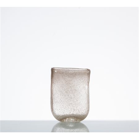 FLAVIO POLI, Vaso in vetro