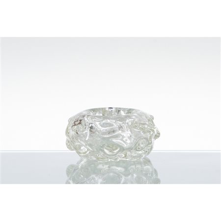 ERCOLE BAROVIER, Coppa "A stelle" in vetro