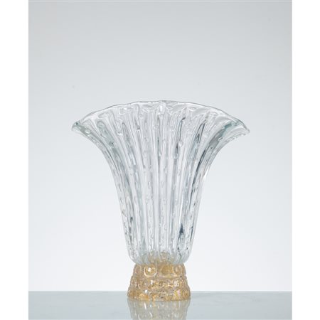 ERCOLE BAROVIER, Vaso a campana della serie a “Bolle”