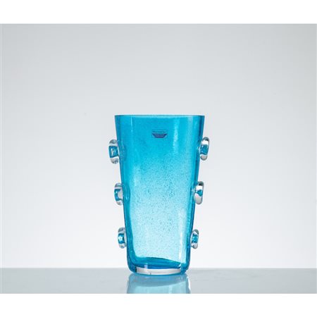 ERCOLE BAROVIER, Vaso "spuma di mare" in vetro