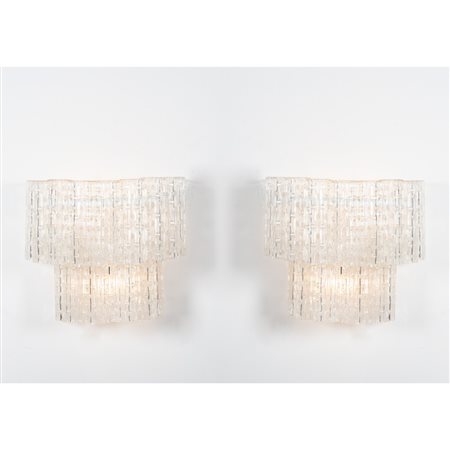 TONI ZUCCHERI, Coppia di lampade da parete