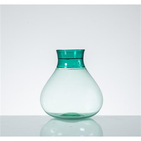 LUDOVICO DIAZ DE SANTILLANA, Vaso serie "Colletti" in vetro