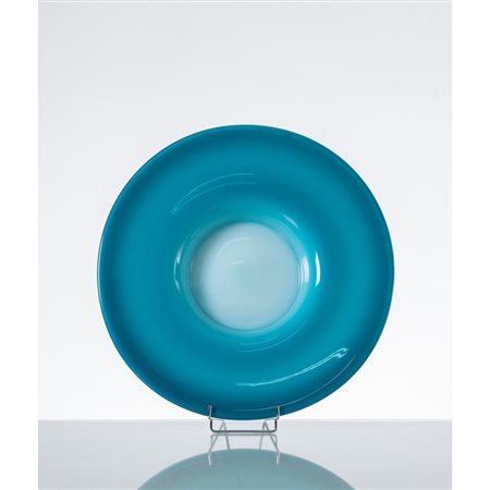 VENINI (Attr.le), Grande piatto in vetro