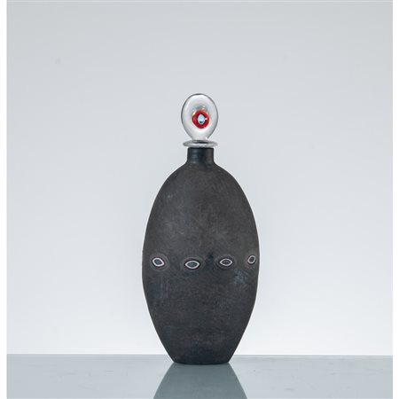 ALFREDO BARBINI, Bottiglia in vetro