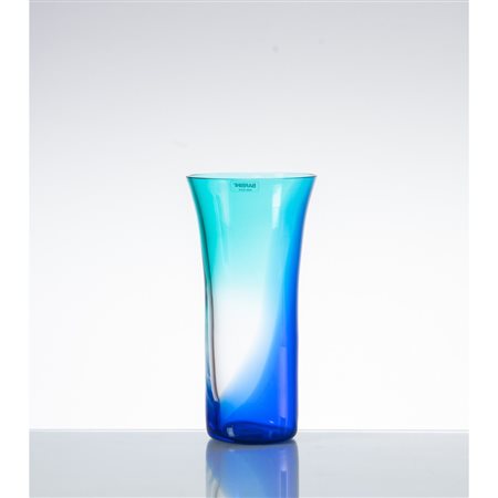 ALFREDO BARBINI, Vaso in vetro