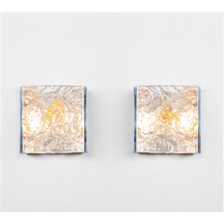 TONI ZUCCHERI, Coppia di lampade da parete