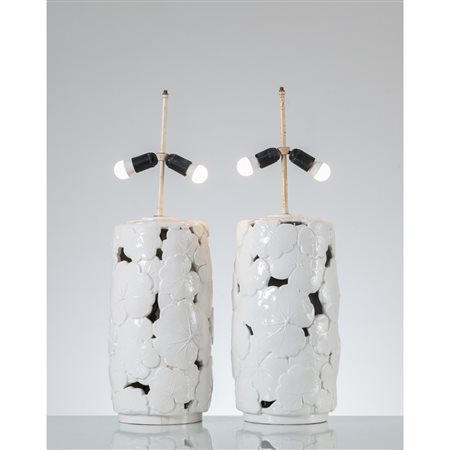 VIVAI DEL SUD, Coppia di lampade da tavolo