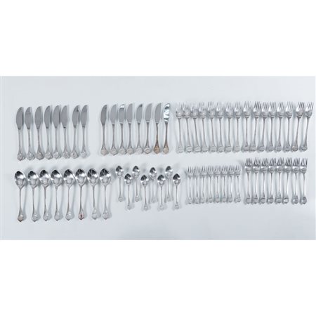 BJORN WIINBLAD, Servizio di posate modello "Lotus"