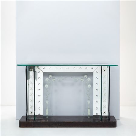 PIER LUIGI COLLI, Camino in cristallo