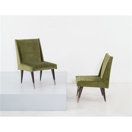 SILVIO CAVATORTA (Attr.le), Coppia di poltrone