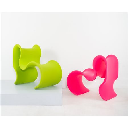 GRUPPO G14, Due poltrone modello “Fiocco”