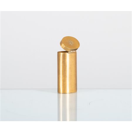 GABRIELLA CRESPI, Scatola ovalizzata in ottone