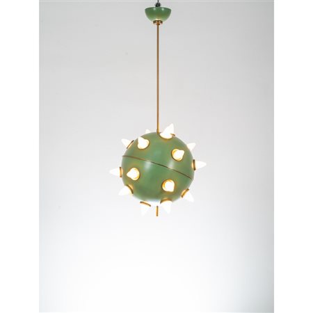 OSCAR TORLASCO, Lampada a sospensione modello “551” “Saturno”