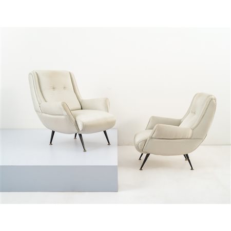 ICO PARISI (Attr.le), Coppia di poltrone