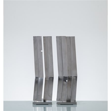 SALVATORE MESSINA, Due sculture da tavolo verticali