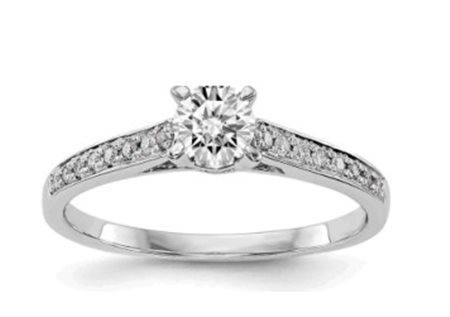 ANELLO IN ORO CON DIAMANTI 2,50 GR LAB GROWN - 408 LG