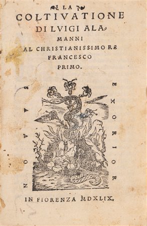Alamanni, Luigi - La Coltivatione di Luigi Alamanni, 1549