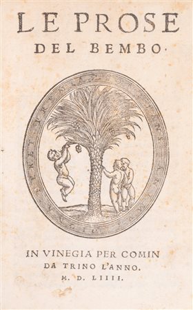Bembo, Pietro - Le prose, 1554