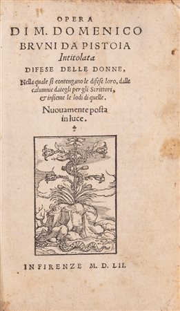 Domenico Bruni - Opera di Domenico Bruni da Pistoia, 1552