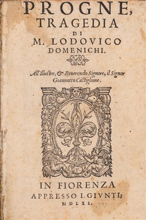 Domenichi, Lodovico - Progne, Tragedia di m. Lodovico Domenichi, 1561