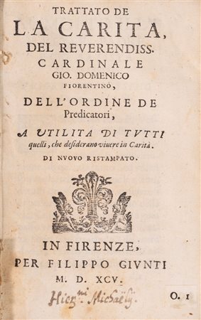 Dominici, Giovanni - Trattato de la carita, 1595