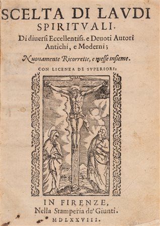 Scelta di Laudi Spirituali, 1578