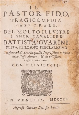 Guarini, Battista - Il Pastor Fido, 1621