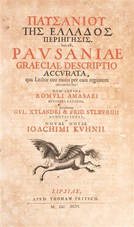 Pausania - Graeciae descriptio, 1696