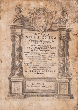 Antonio Sozzini - Entrata nella China de’ padri della Compagnia di Gesù, 1622