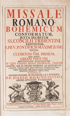 Missale Romano Bohemicum Confortmatum, 1735