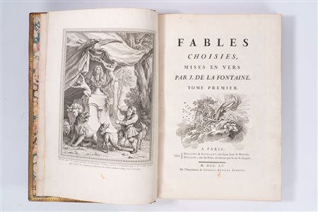 La Fontaine, Jean de - Fables choisies, 1755