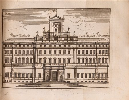 Roma Moderna distinta per Rioni, 1741