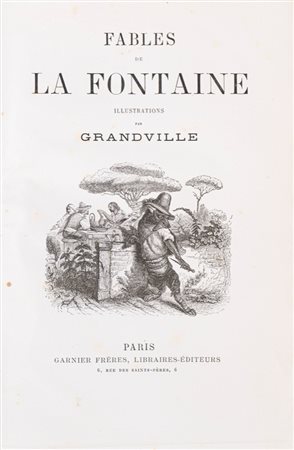 Jean de la Fontaine - Fables de la Fontaine, 1850 