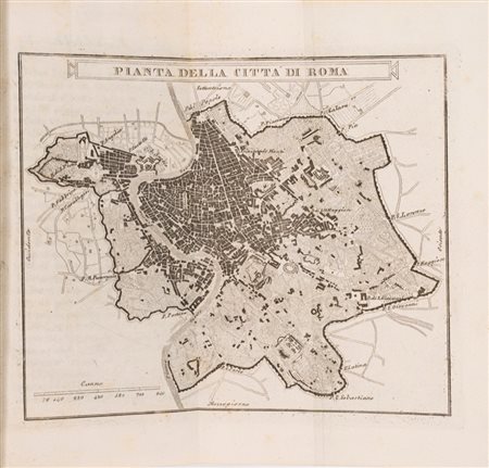 Antonio Nibby - Itineraire de Rome, 1834