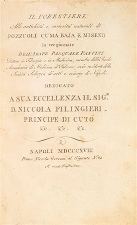 Pasquale Panvini - Il forestiere, 1818